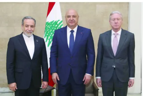 سؤال لبناني لإيران: هل تقبل طهران بتنظيم مسلح خارج إطار الدولة على أراضيها؟!